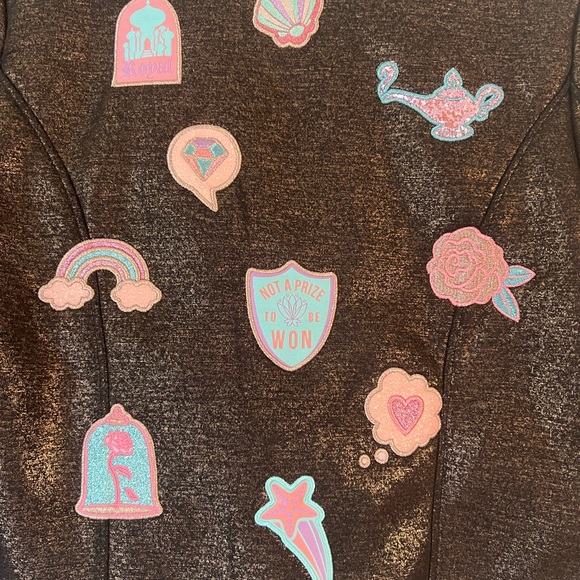 Disney Black and Pink Kids Jacket - Picture 4 of 4